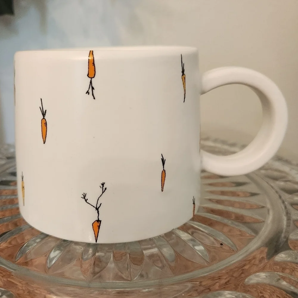 Magenta Jack's Carrots Mug - Discontinued, Adorable Rabbit‎ & Carrot Design